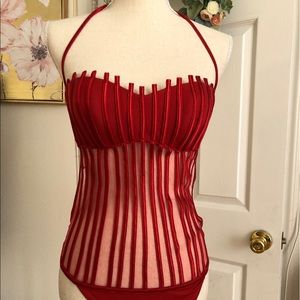 La Perla Graphique Couture One-piece Bathing Suit